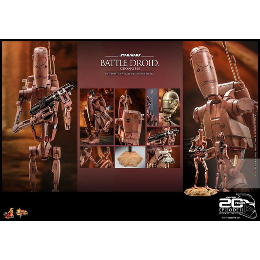 Hot Toys Super Battle Droid Geonosis Star Wars 1/6 Fpx
