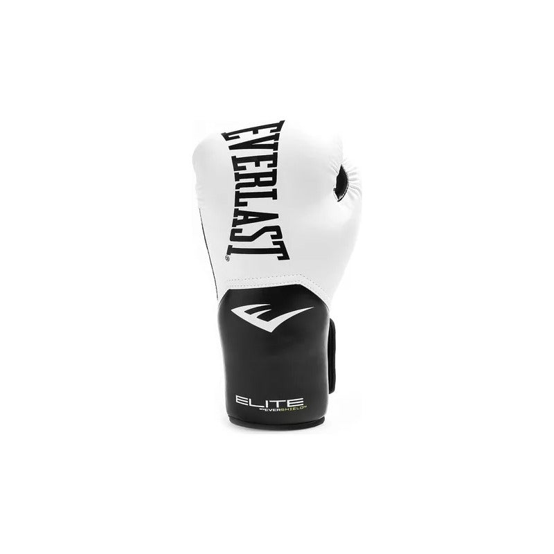 Guantes Box Everlast Elite Prostyle Bl Palomares Genuino Fpx 12oz Blanco