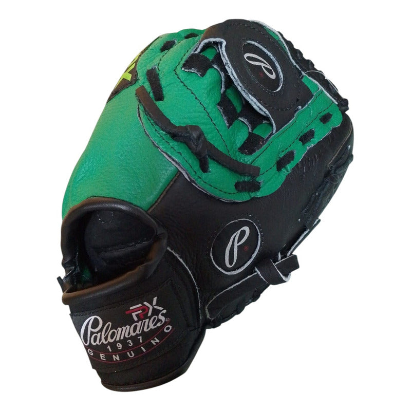 Guante Manopla Beisbol 12.5 Caja Prof Green Palomares Fpx Verde Oscuro Juvenil / Adulto