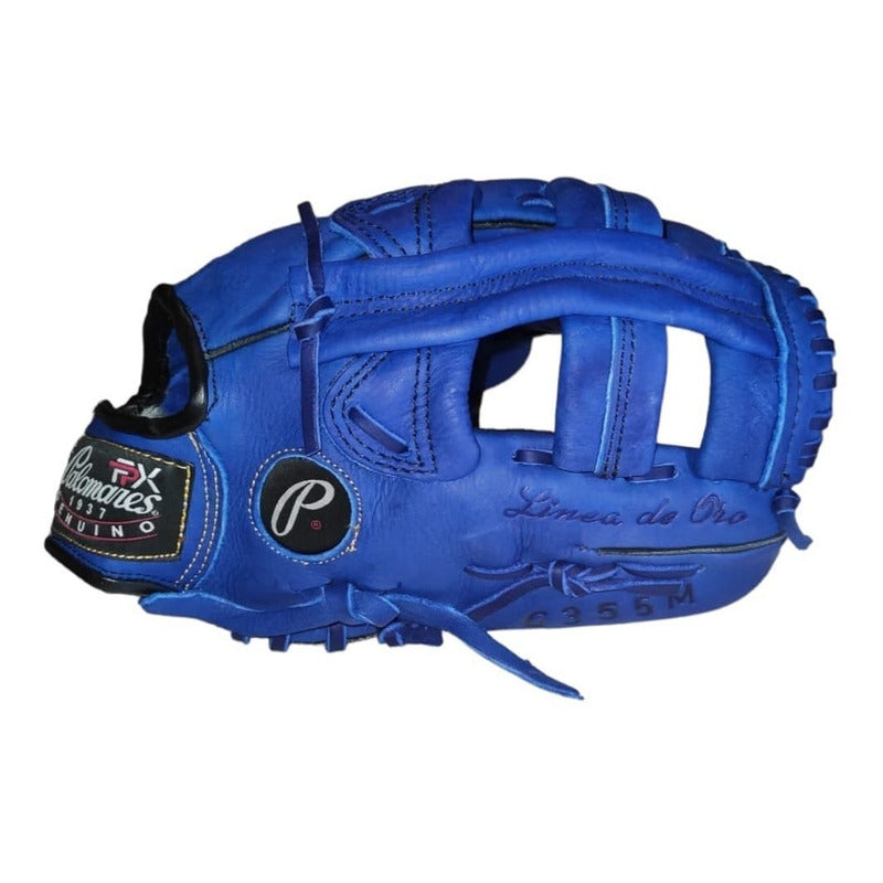 Guante Manopla Beisbol Azul Mod 355 12.5 Palomares Fpx