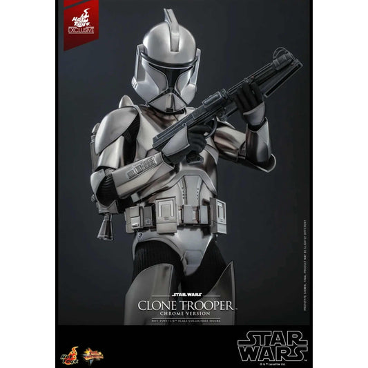 Hot Toys Clone Trooper Chrome Star Wars 1/6 Fpx