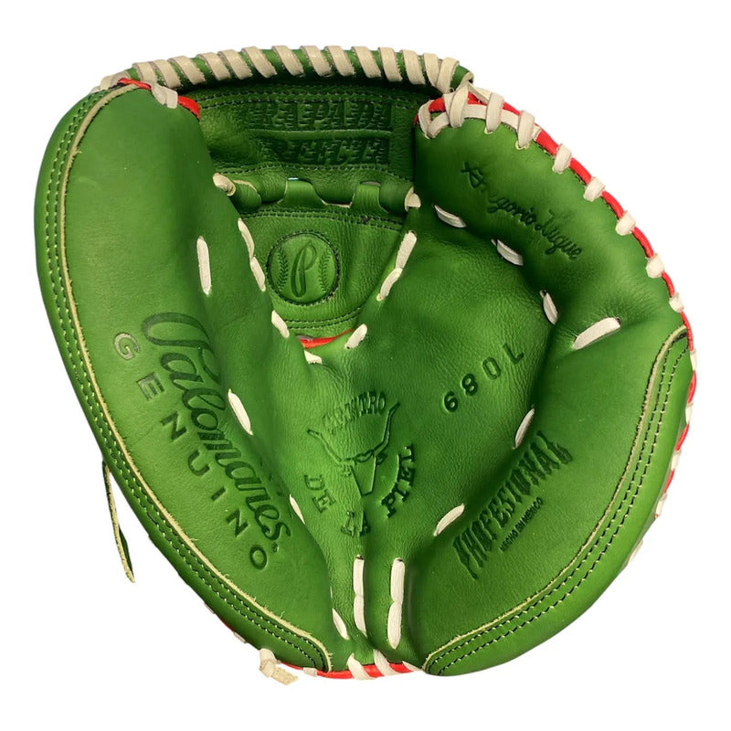 Manopla Béisbol Catcher 680 Tricolor 2026 Palomares Fpx Verde Juvenil7 Adulto