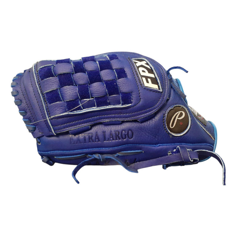 Manopla Beisbol Mak 144 Azul Zurda Palomares Genuino Fpx Azul Adulto