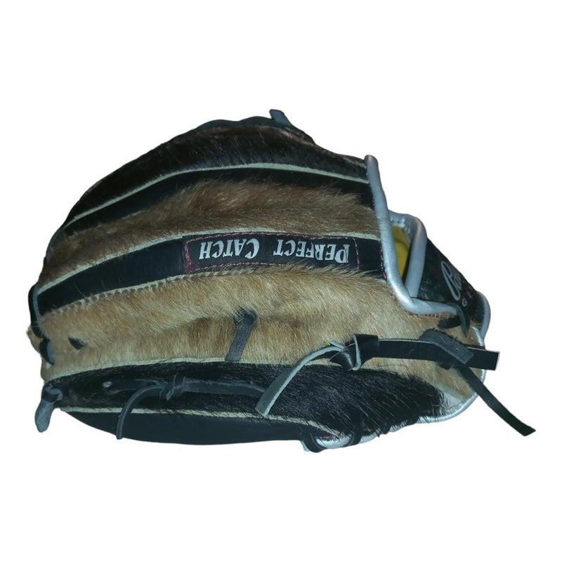Guante Manopla Beisbol Piel Becerro 1260 12.5 Palomares Fpx Chocolate Adulto