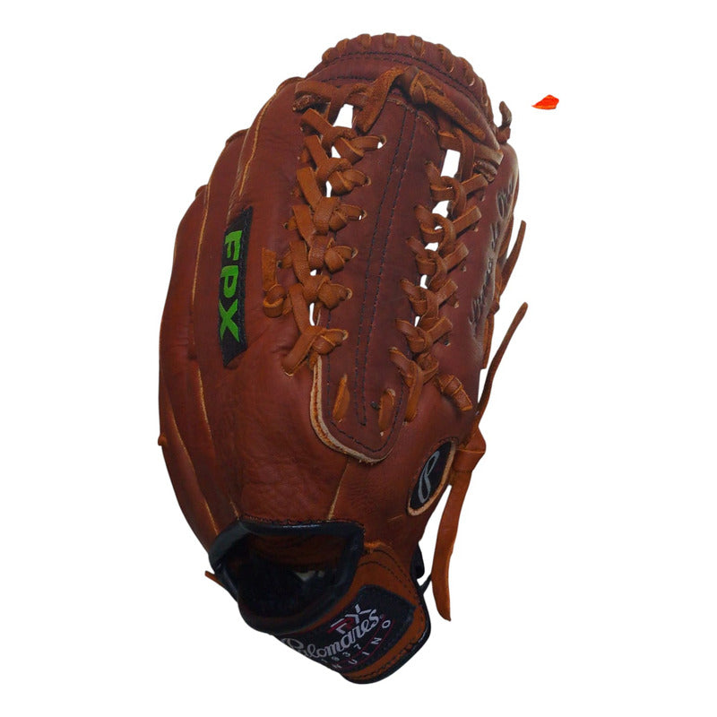 Guante Manopla Béisbol G360 12.5puLG Tejido Kfe Fpx Marrón Juvenil/ Adulto