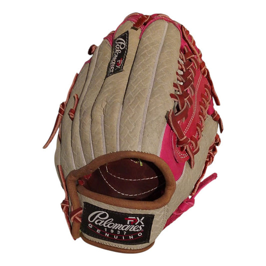 Guante Manopla Beisbol 1250 12puLG Rosa/gris Ed.unik Fpx Rosa Claro Juvenil/ Adulto