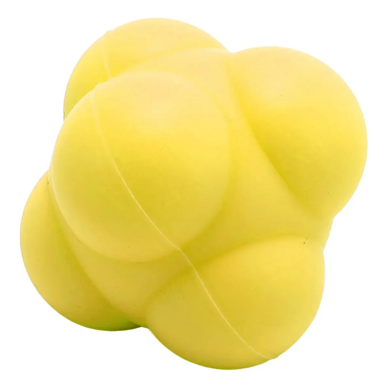 Pelota De Entrenamiento Reflejos Hexagonal Silicón Fpx