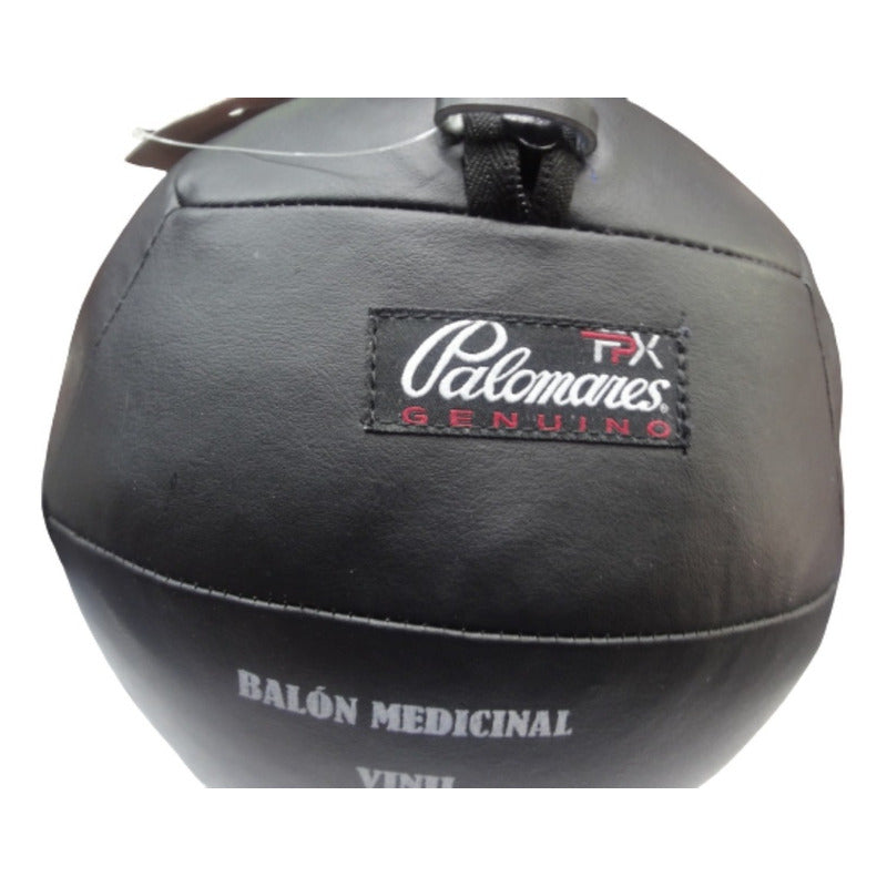 Balon Medicinal Vinil 8 Kilos Palomares Genuino Negro