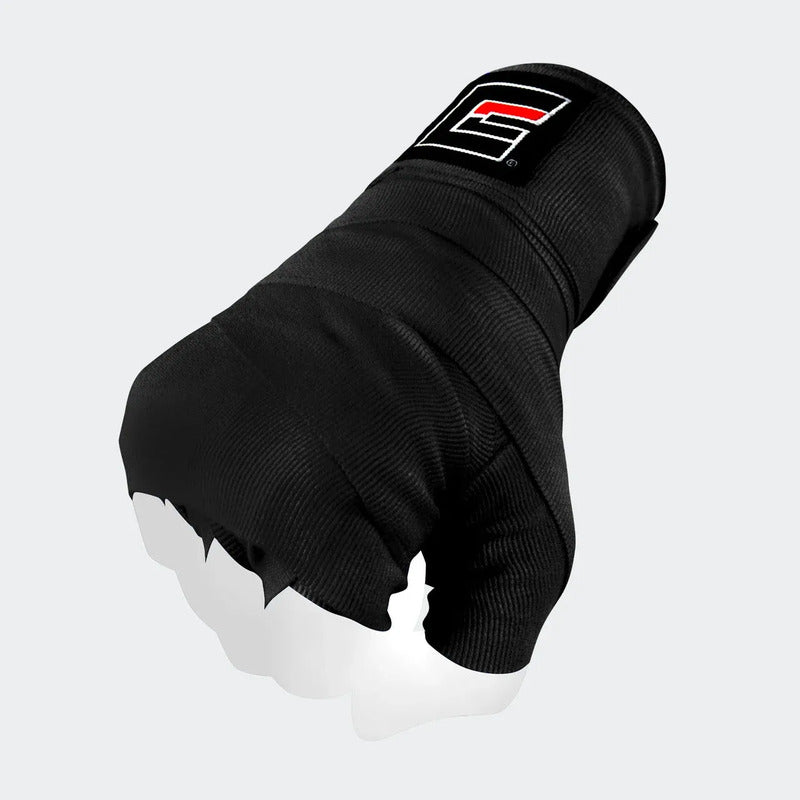 Par Vendas Boxeo Combat Corner Pro 4.5mts Palomares Fpx Negro Juvenil Adulto
