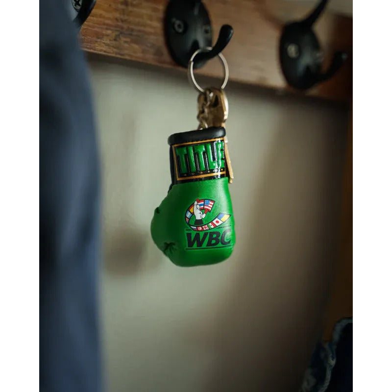 Llavero Guante Box Title Wbc Palomares Genuino Fpx Verde
