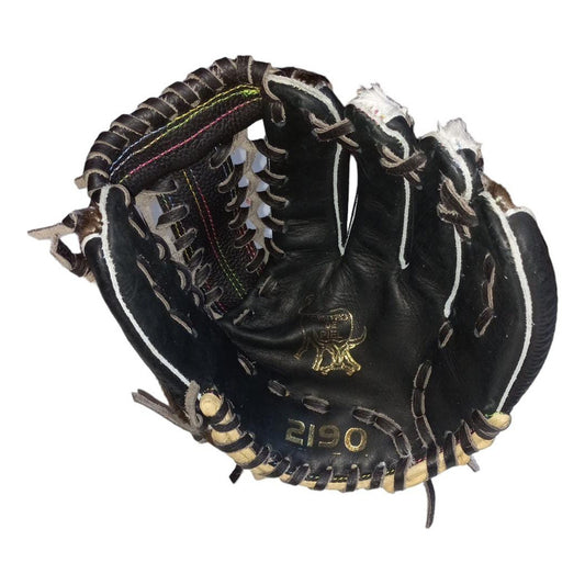 Manopla Beisbol 2190 Piel Becerro 12puLG Tejido Palomaresfpx Negro Juvenil/ Adulto