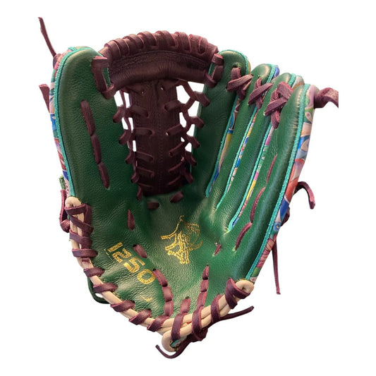 Guante Manopla Beisbol 1250 Floral Purpura 12.5 Tejida Fpx Lila Juvenil/adulto