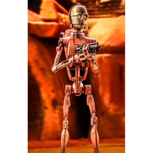 Figura Articulada Battle Droid Geonosis Star Wars 1:6 Hot Toys