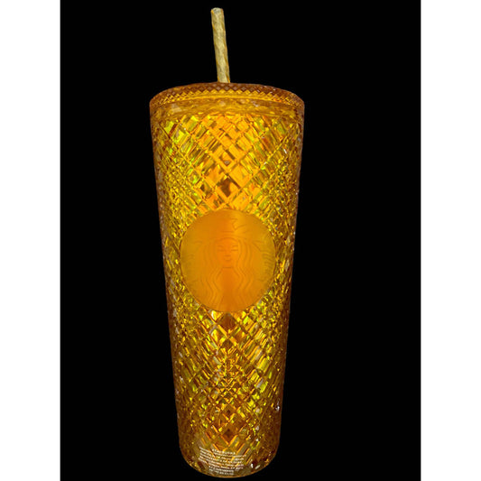 Vaso Dorado Starbucks Colección Tamaño Venti Nuevo Dorado