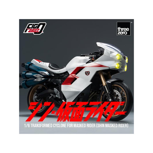 Threezero Transformed Cyclone For Masked Kamen Rider 1/6 Fpx