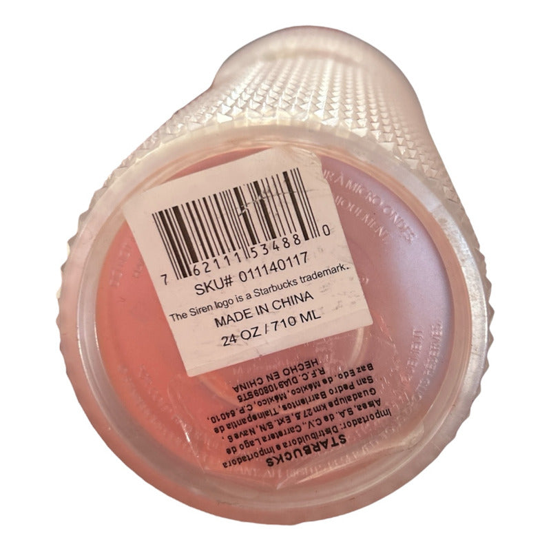 Vaso Starbucks Studded Rosa 710ml Rosa Claro