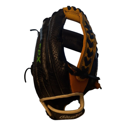Guante Manopla Beisbol Ed Unica 2130 Palomares Genuino Fpx Negro/amarillo Adulto/ Juvenil