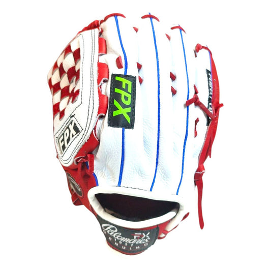 Manopla Guante Beisbol Mak144 Piel Zurda Roja Palomares Fpx
