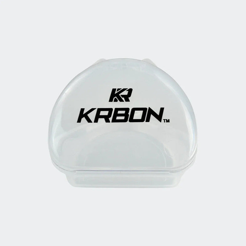 Protector Bucal Box Combat Corner Krbon Elite Palomares Fpx Blanco Sin Sabor