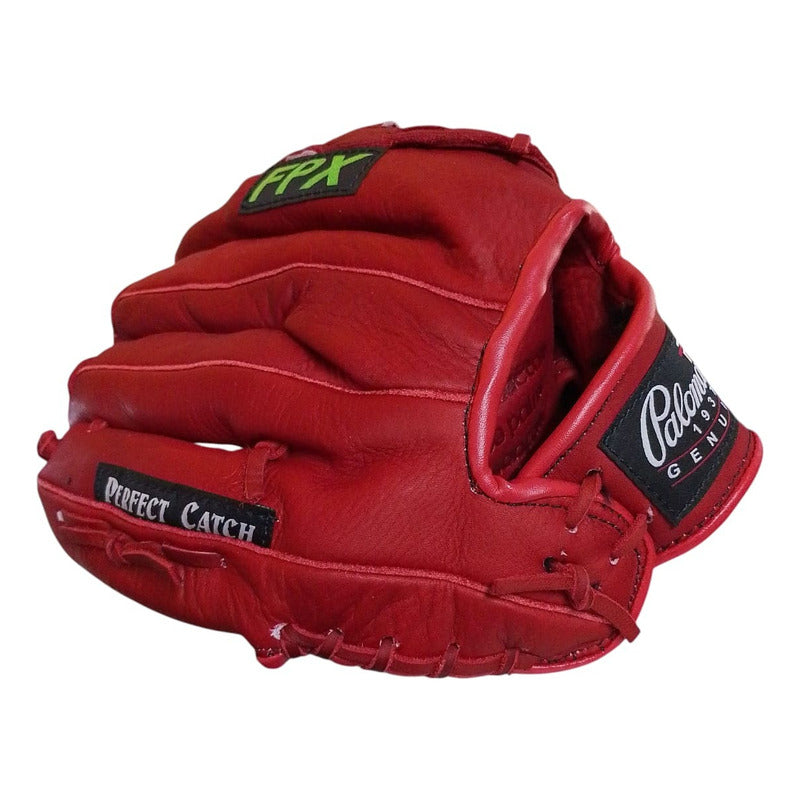 Guante Manopla 12.5 G350 Blrojo Palomares Genuino Fpx Rojo Juvenil/adulto