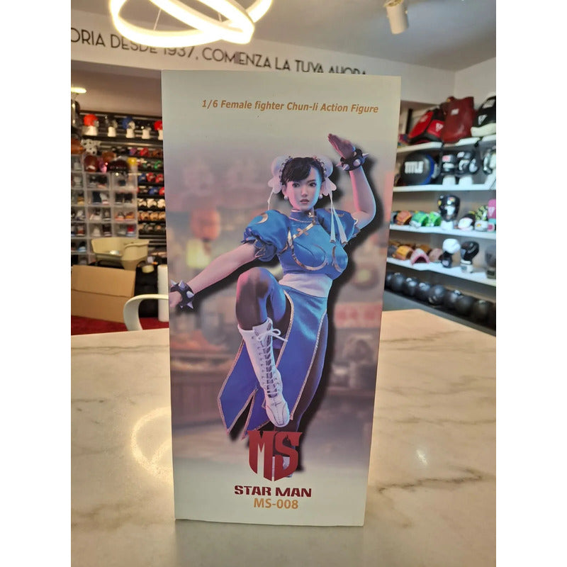 Star Man Chun Li Ms-08 Figura 1/6 No Hot Toys Palomares Fpx