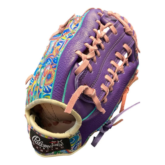 Guante Manopla Beisbol &soft 12.5 Ed Unica 1250 Palomaresfpx Morado Juvenil/adulto