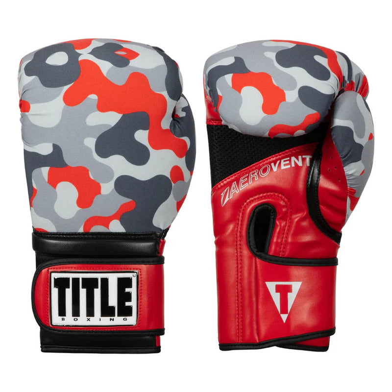 Guante Box Title Boxing Infused Foam Color Pop Fpx 12 Oz Roj