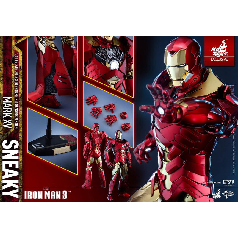 Hot Toys Iron Mark Sneaky Retro Armor Mark 1/6 Fpx