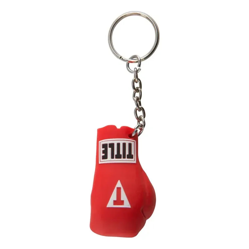Llavero Souvenir Guante Box Plástico Moldeado Title Fpx Rojo