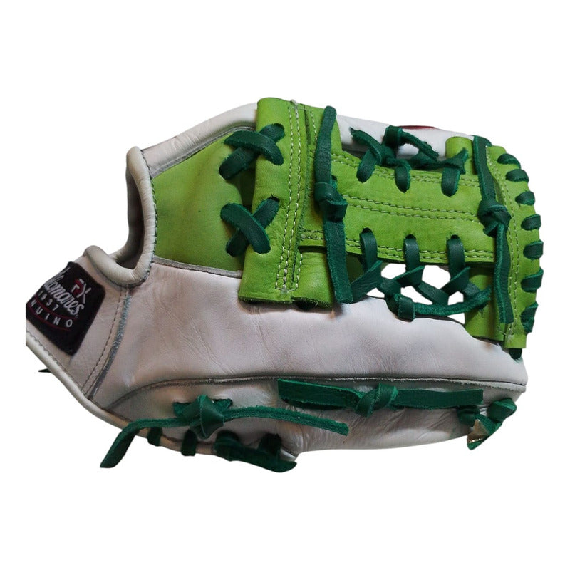 Guante Manopla Beisbol 11.5 Ed.unica Tricolor Trampa H Fpx