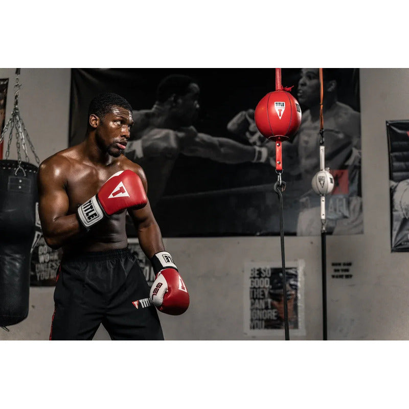 Pera De Boxeo Title Boxing Double End Bag Fpx Rojo