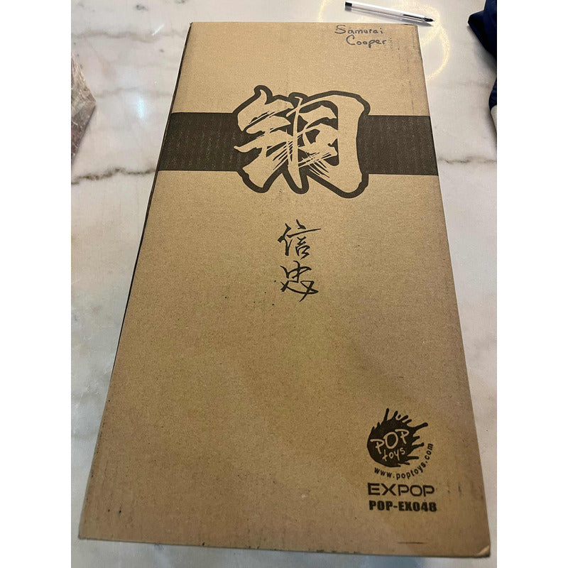 Poptoys General Oda Nobutada Samurai Armadura Cobre Fpx