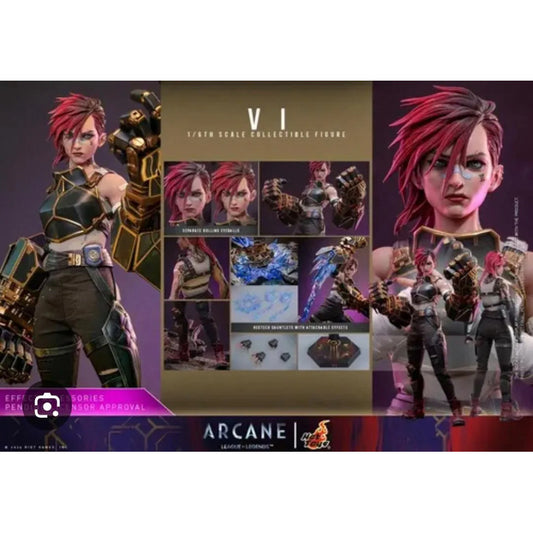 Hot Toys Vi Arcane Netflix Figura 1/6 Palomares Fpx