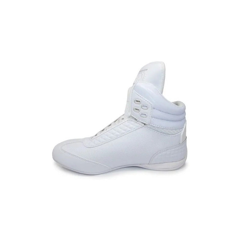 Tenis Everlast El-3041 Deportivo Blanco Para Box Unisex Adulto Nylon+pu Phylon+tpr