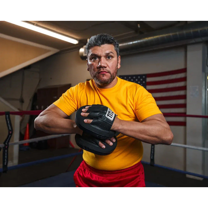 Manopla Boxeo Title Razor Punch Mitts 2.0 Palomares Fpx Negro