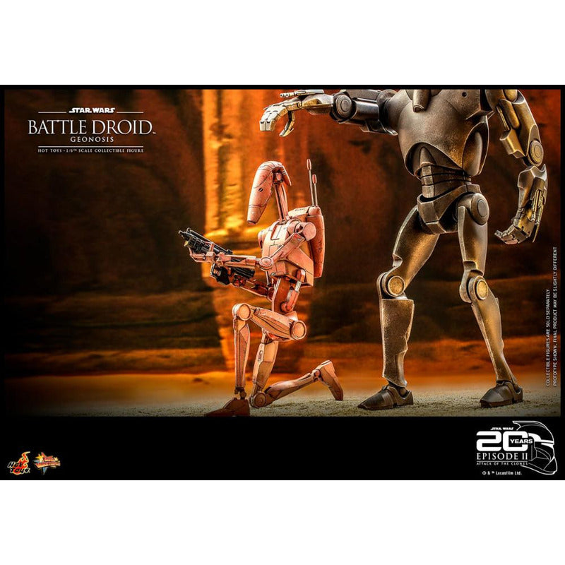 Figura Articulada Battle Droid Geonosis Star Wars 1:6 Hot Toys
