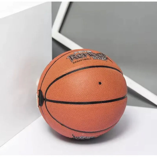 Bolso De Balón Real De Basket Naranja Oscuro Lisa Dorado Negro