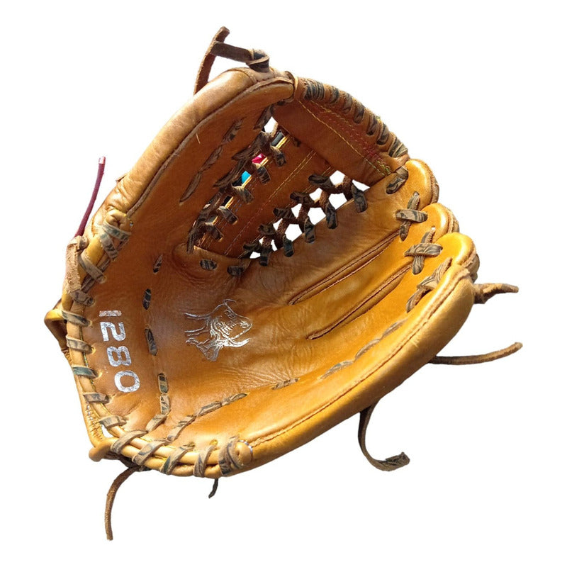Guante Manopla Béisbol 1280 12puLG Tejido Rptl Palomares Fpx Naranja Oscuro Juvenil/adulto