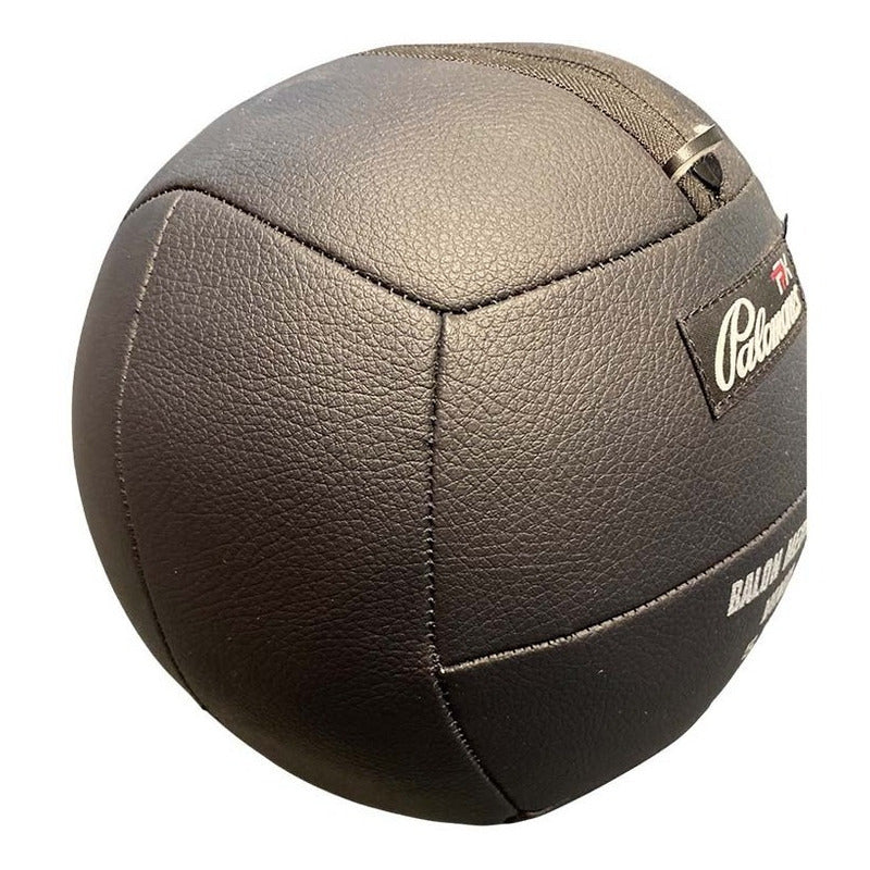 Balon Medicinal Vinil Crossfit 9 Kilos Palomares Genuino Fpx Negro