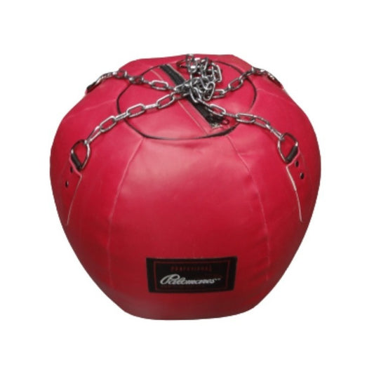Costal De Box Redondo O Bola Vinil Palomares Genuino Fpx Rojo