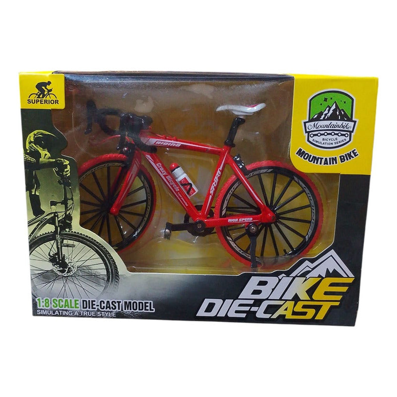 Figura Escala 1/8 Bicicleta Montaña Diecastcoleccionable Fpx