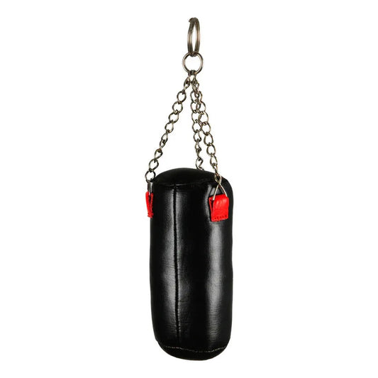 Llavero Mini Saco De Boxeo Title Palomares Genuino Fpx Negro
