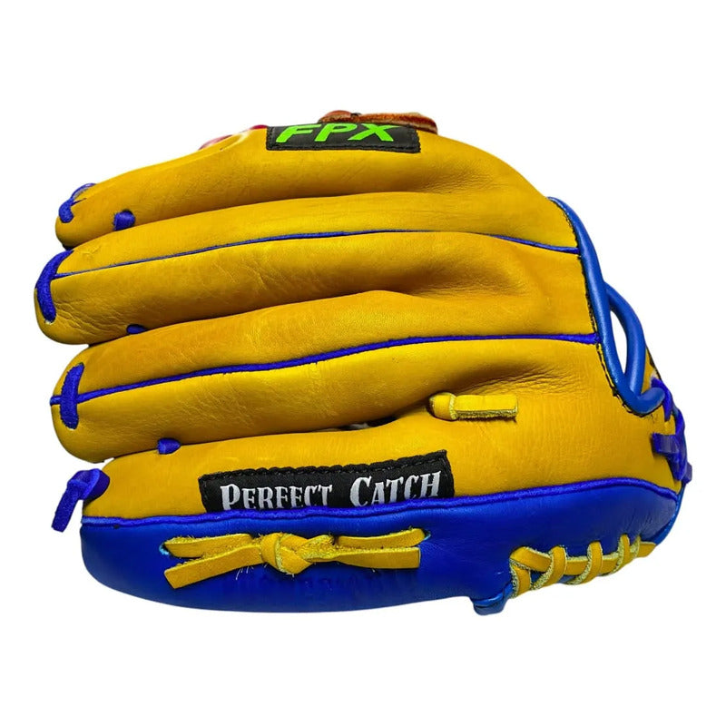 Guante Manopla Beisbol Soft G350 12.5 Colores Palomares Fpx Amarillo Juvenil/ Adulto