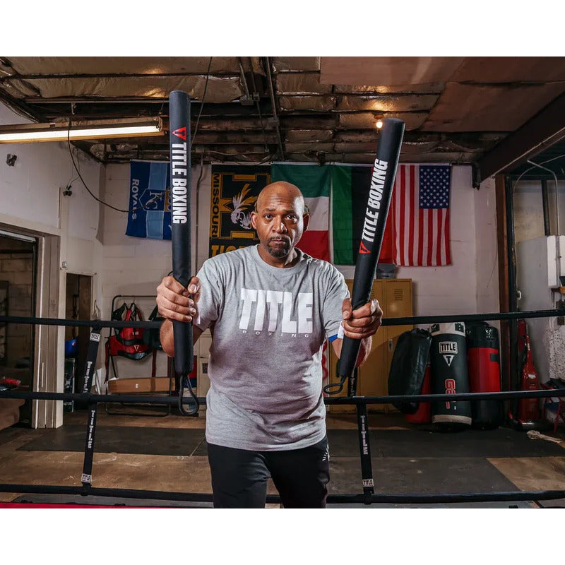 Sticks De Entrenamiento Boxeo Title Palomares Fpx Negro