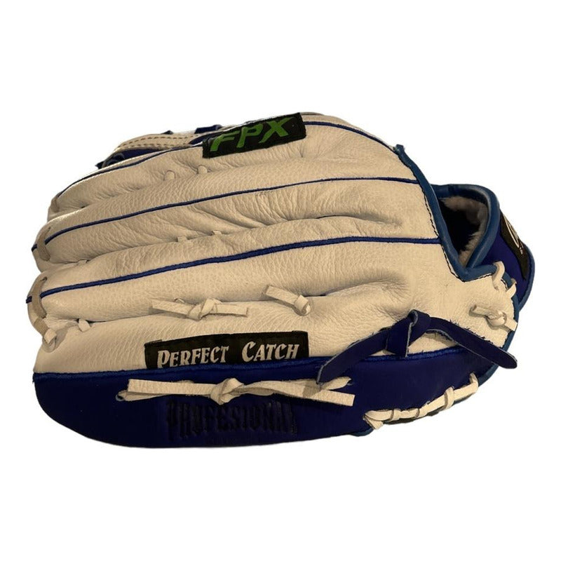 Guante Manopla Beisbol Mak144 14 PuLG Palomares Fpx Azul