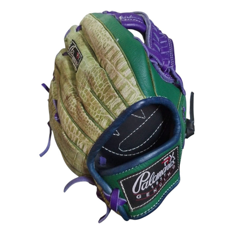 Guante Manopla Beisbol Hulk Trampa H 12.5 Palomares Fpx Verde Musgo Juvenil/adulto