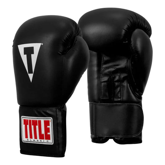 Guante Box Title Boxing Classic Super Bag 2.0 Palomares Fpx 14 Oz Negro