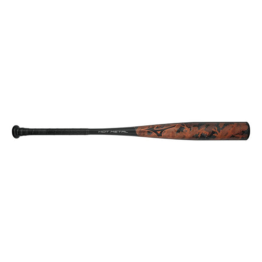 Bat Aluminio Mizuno Hotmetal Béisbol Bbcor 34 2 5/8 31oz Fpx Negro