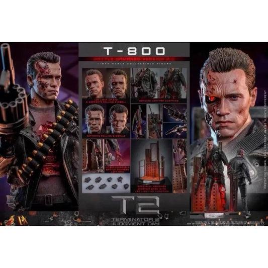Hot Toys T-800 Battle Damaged 2.0 Palomares Fpx