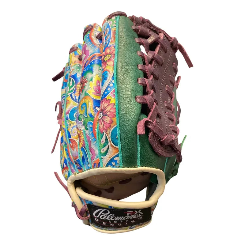 Guante Manopla Beisbol 1250 Floral Purpura 12.5 Tejida Fpx Lila Juvenil/adulto